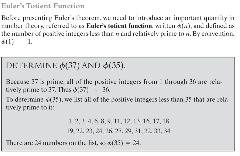 Euler’s totient function 1