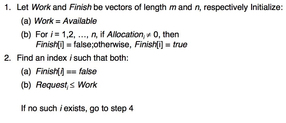 Detection Algorithm 1